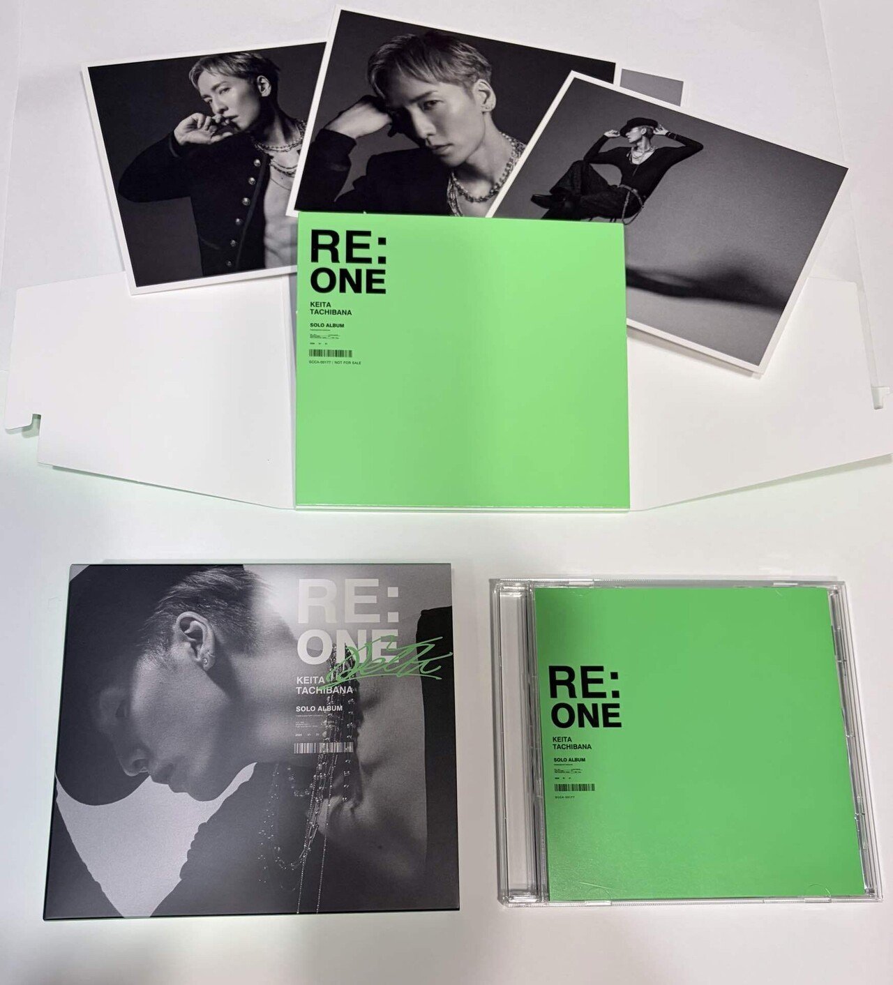 橘 慶太 ソロアルバム RE:ONE(2枚セット) 橘慶太 - RE:ONE（2026）｜べチェ
