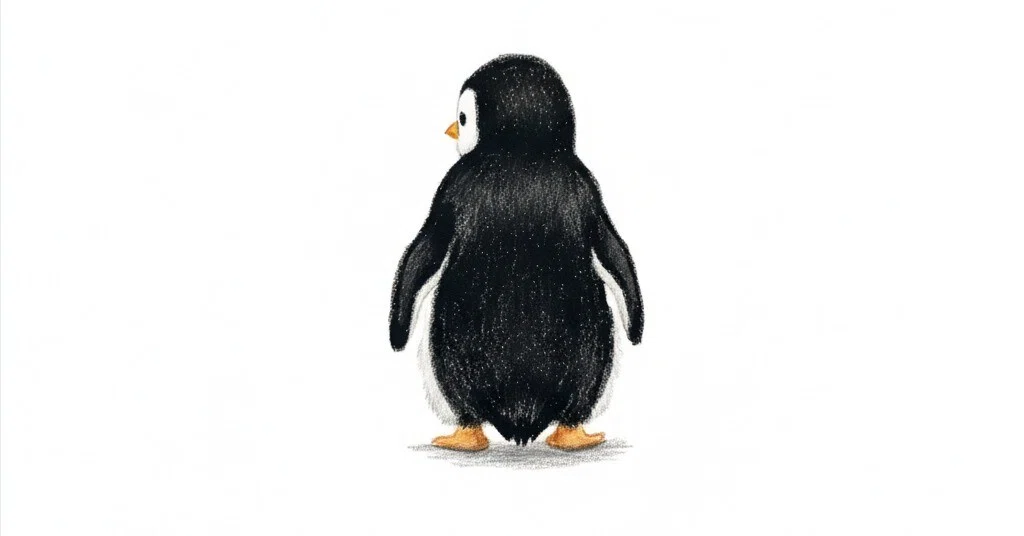 ⭐️はせがわゆうじ⭐️原画　ペンギン 日本人気超絶の ⭐️はせがわゆうじ⭐️原画 ペンギン Design Penguin 絵画