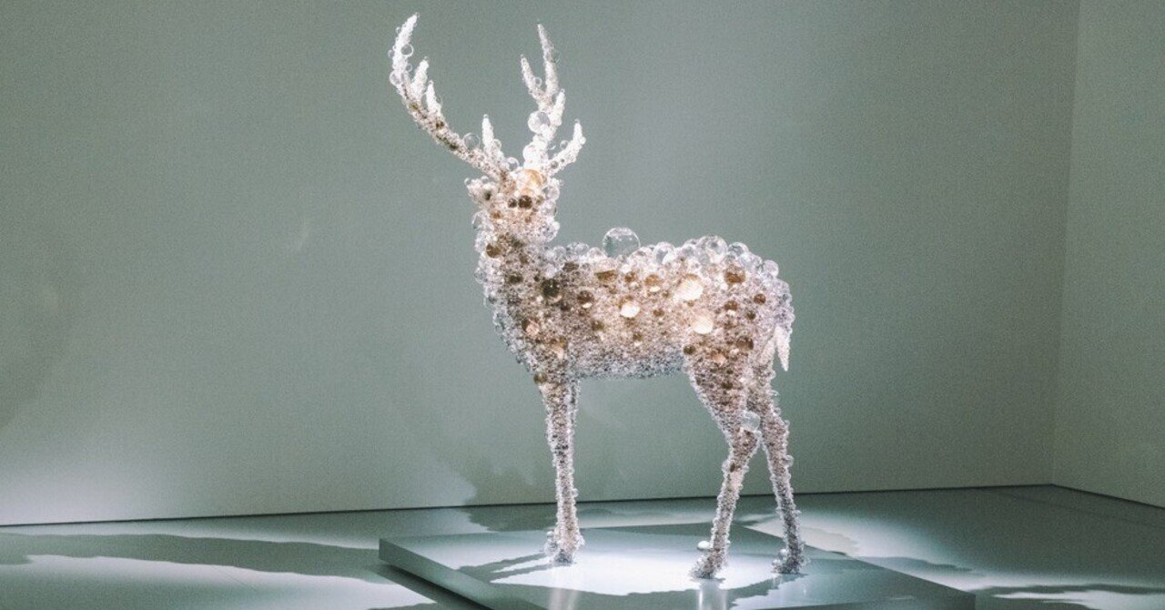 ガラスの鹿に会いにいこう | ポーラ美術館｜鈴木ユートピア