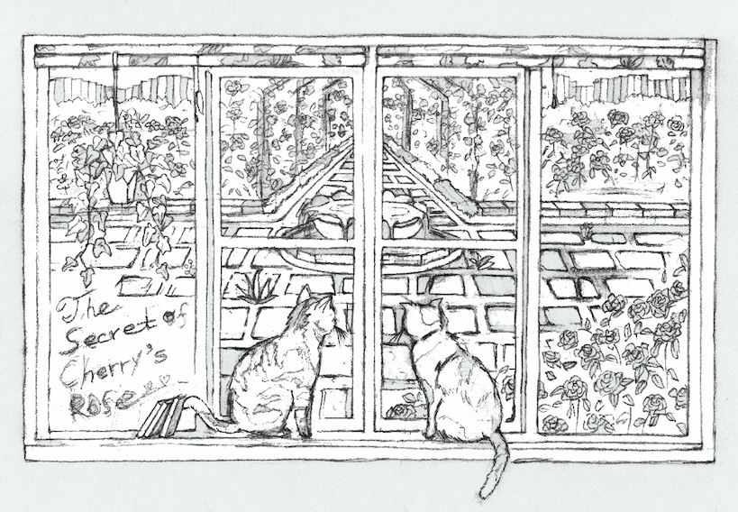 こんにちは さぁ まず最初は絵のない児童文学 チェリーの薔薇の秘密 をアップしていきます この下の絵は おともだちが書いてくれたストーリーのイラストです そういう挿絵を少しだけでもアップして 作り上げて Tom Dante だて あさいち Note