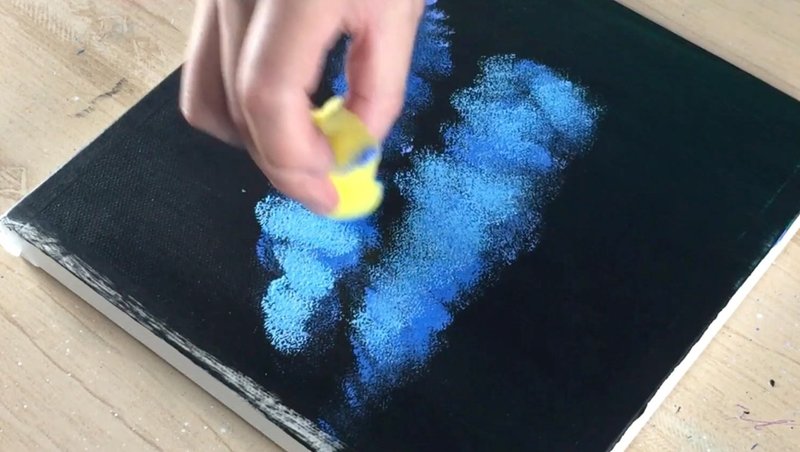 アクリル絵の具で 銀河 の描き方 家で一緒にやってみよう お絵描き Junya Art Note アクリル絵の具で 銀河 の描き方 家で一緒にやってみよう お絵描き Junya Art Note