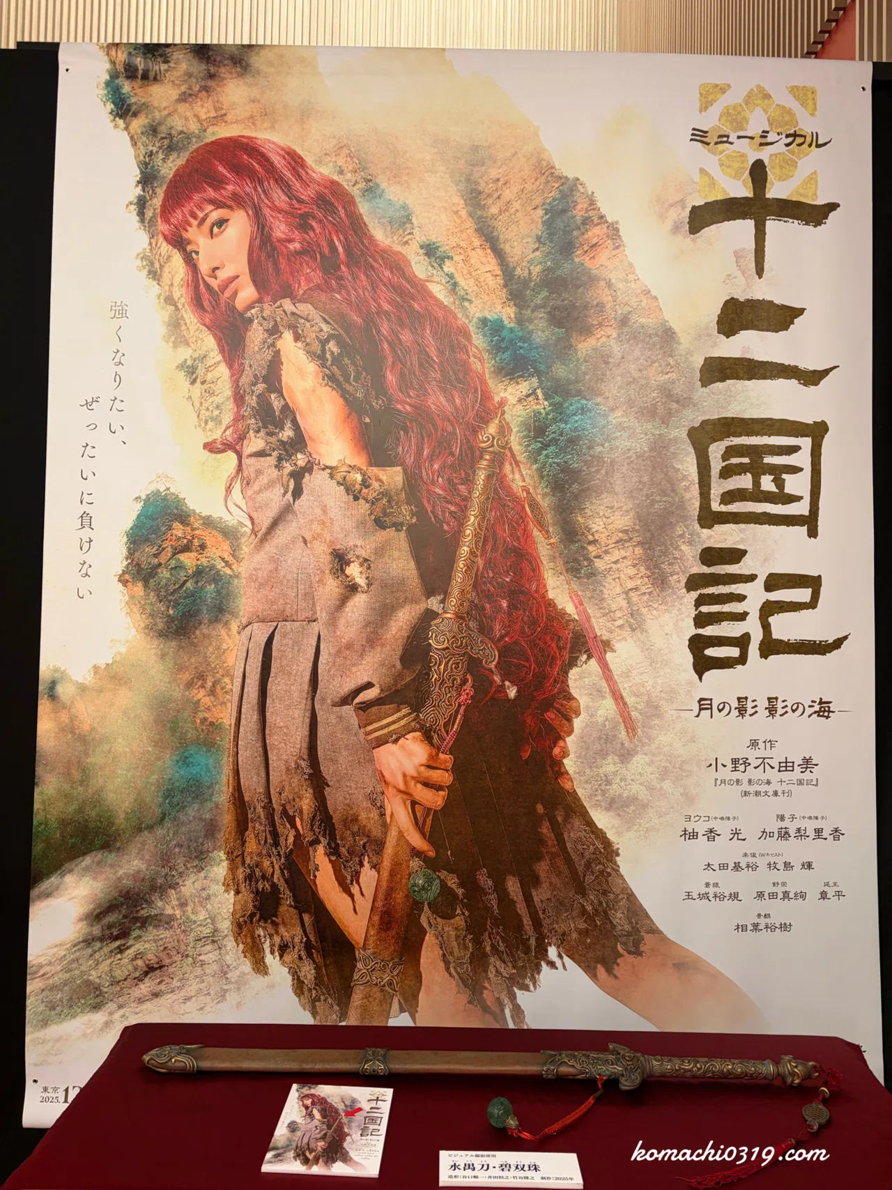ミュージカル『十二国記ー月の影 影の海ー』1月31日マチネ＆ソワレ｜こまち