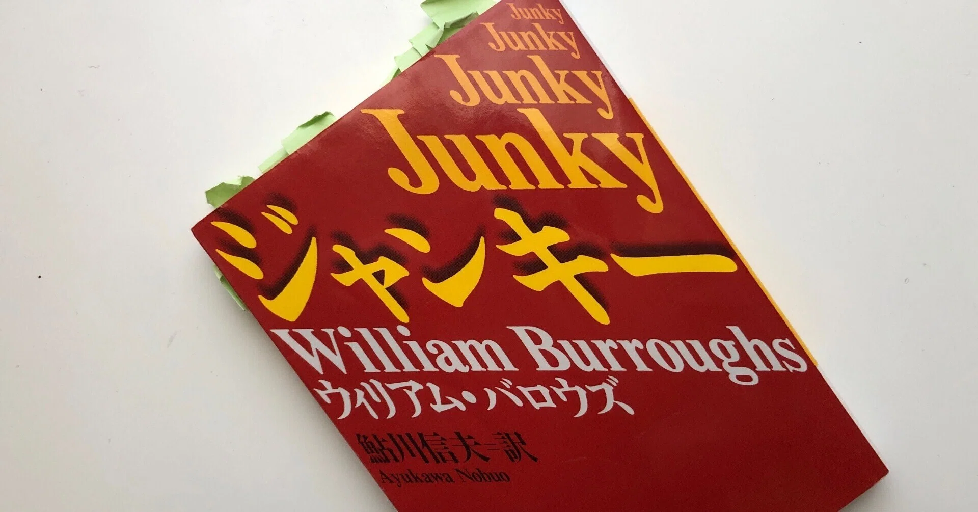 書評『ジャンキー』ウィリアム・バロウズ著／鮎川信夫訳／河出書房新社 