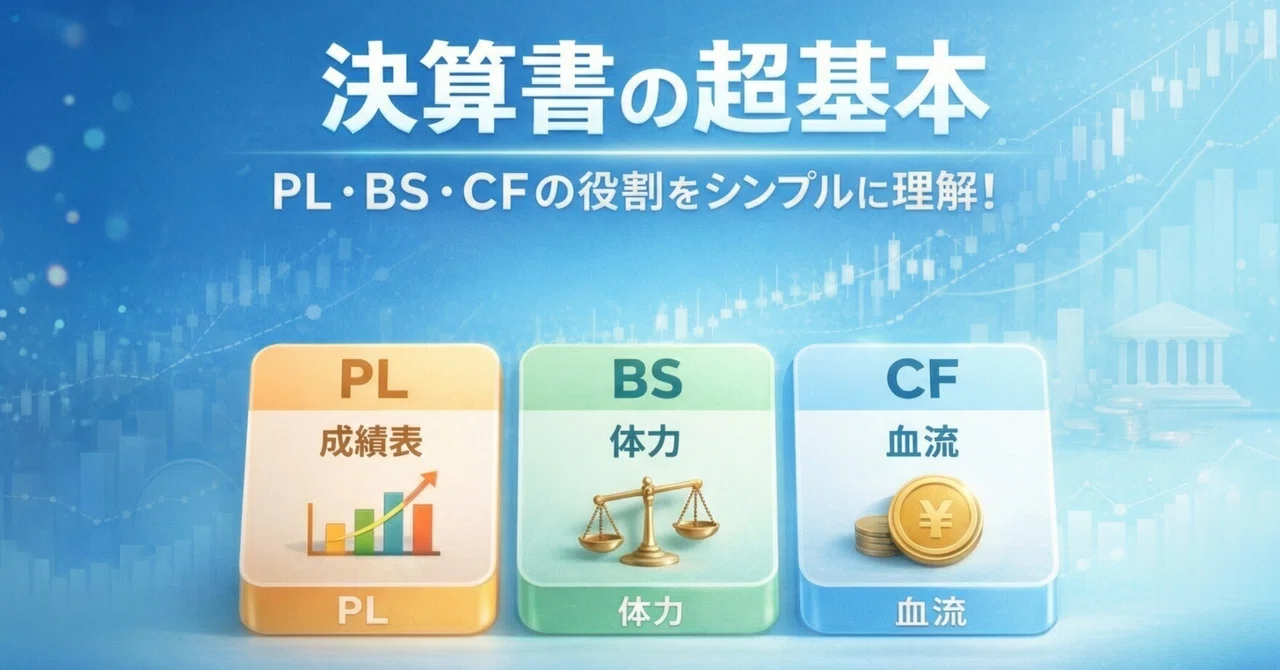 #13|決算書の超基本(PL/BS/CFの役割)|彩葉りん