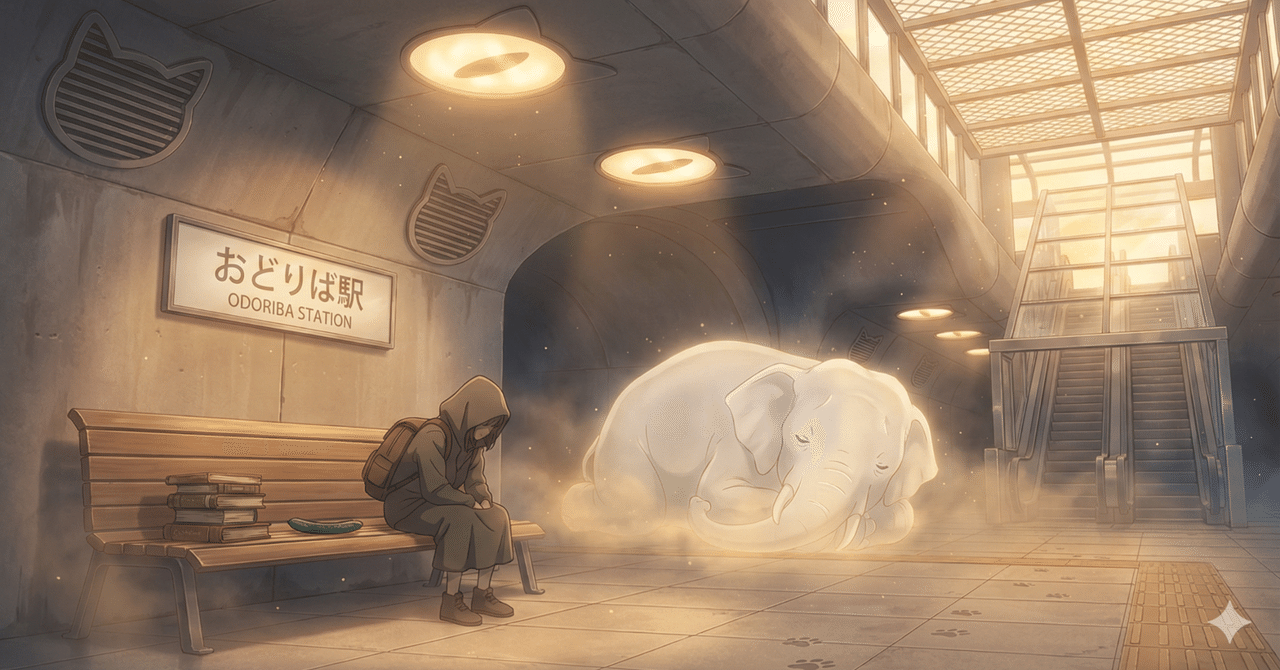 AIと私　野生の烽火④　象が鳴く予感｜魚京童のサムネイル画像