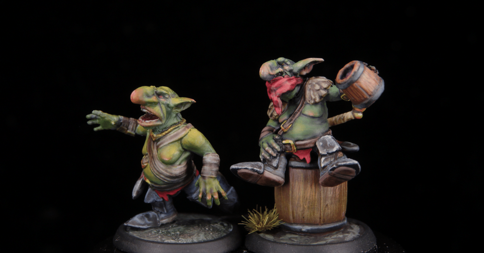 攻略】驚安！Path Gamingのゴブリンミニチュアを塗装してみる【可塑剤