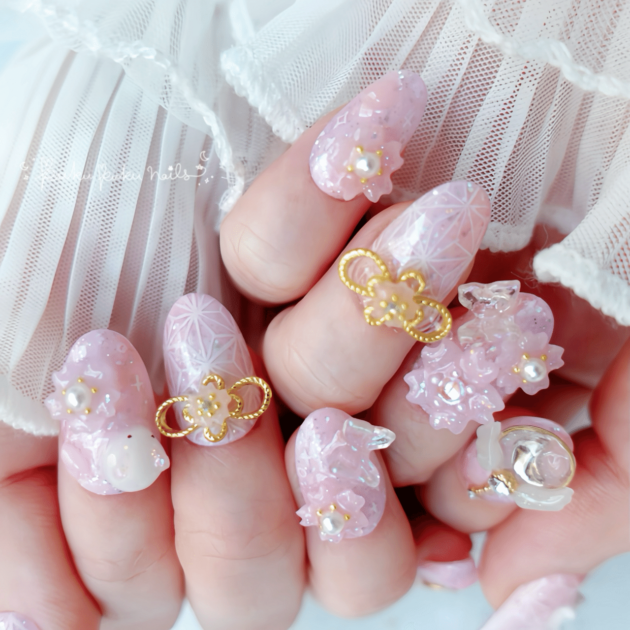 3万円x10セット】海外販売だから叶う☆ゆったりネイルチップ販売