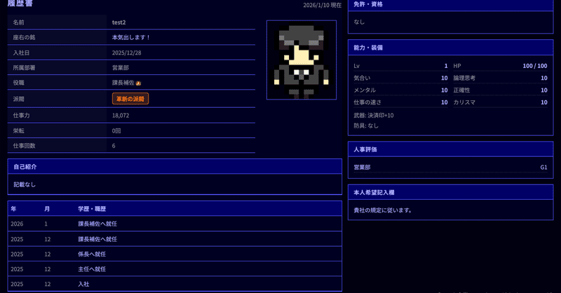 【4週目】ブラウザゲーム開発日記。コミュニティ形成はやりがいがあるなあ