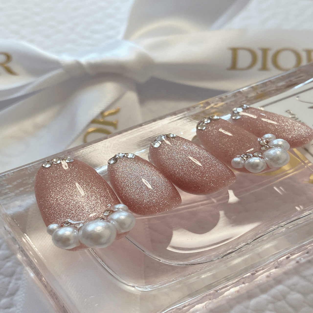 なぁ ネイルチップ LA396☆ヤシの木～大人カジュアルなボタニカルサーフネイルチップ