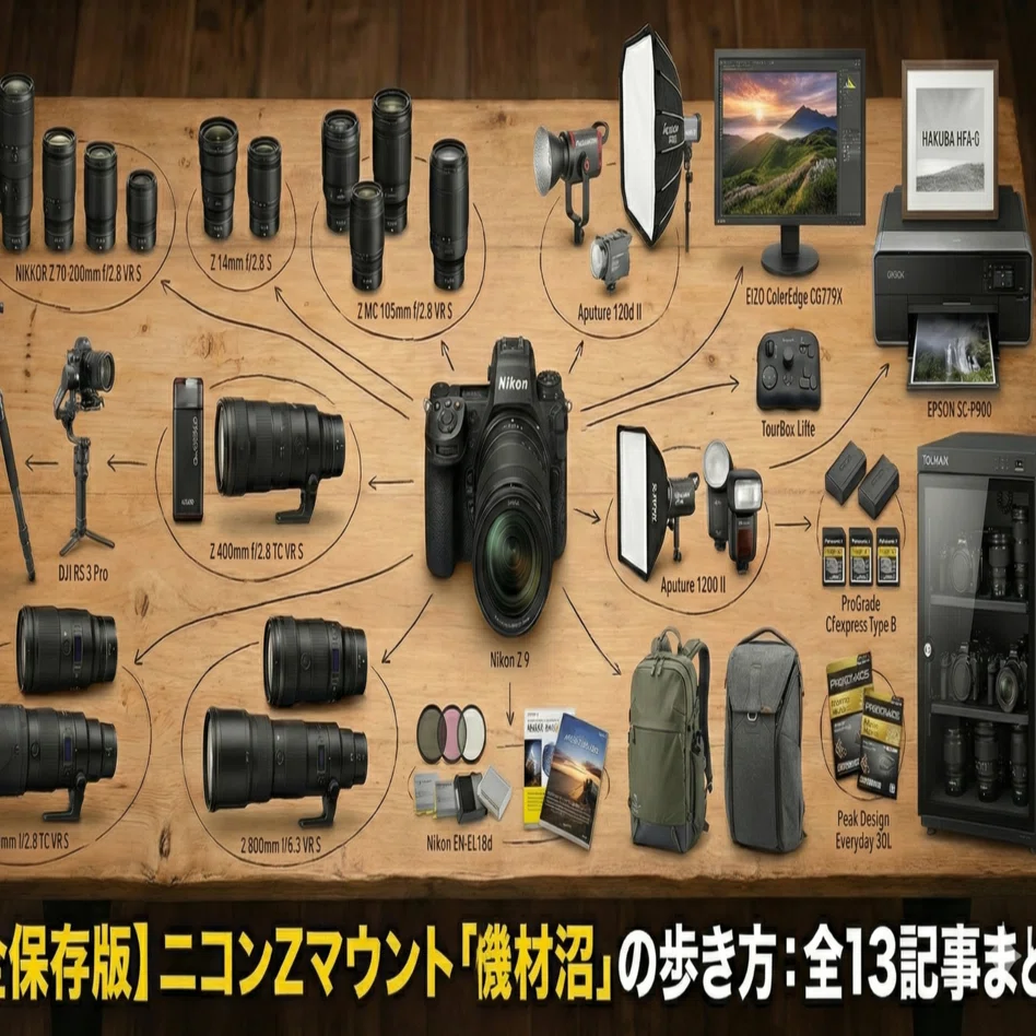 完全保存版】ニコンZマウント「機材沼」の歩き方：全13記事+αまとめ
