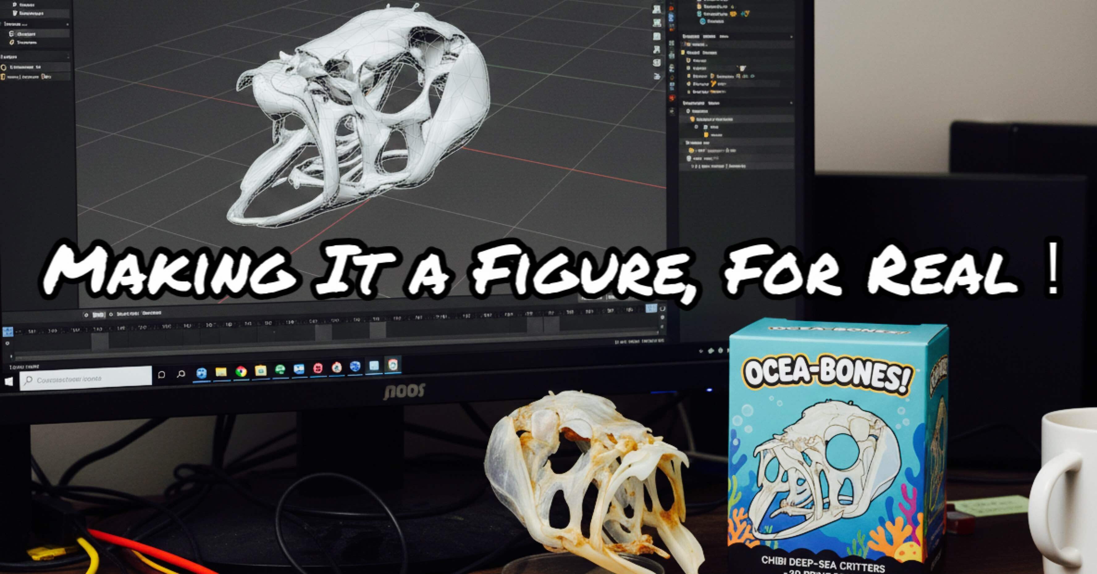 骨格標本を作ろう【延長戦Part1】｜生成AIで3Dフィギュアのモデリング