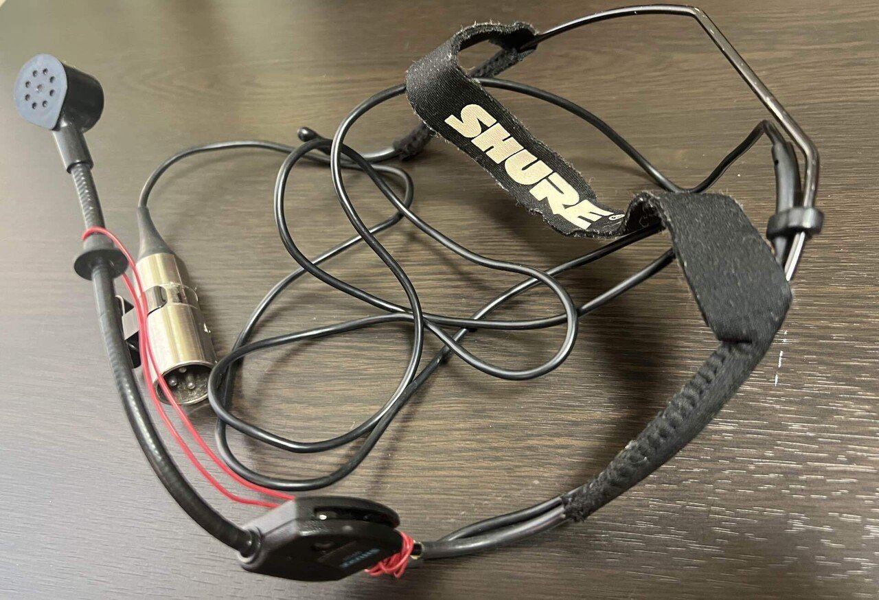 愛用マイクのこと：SHUREワイヤレスヘッドセットマイクBLX14/PGA31