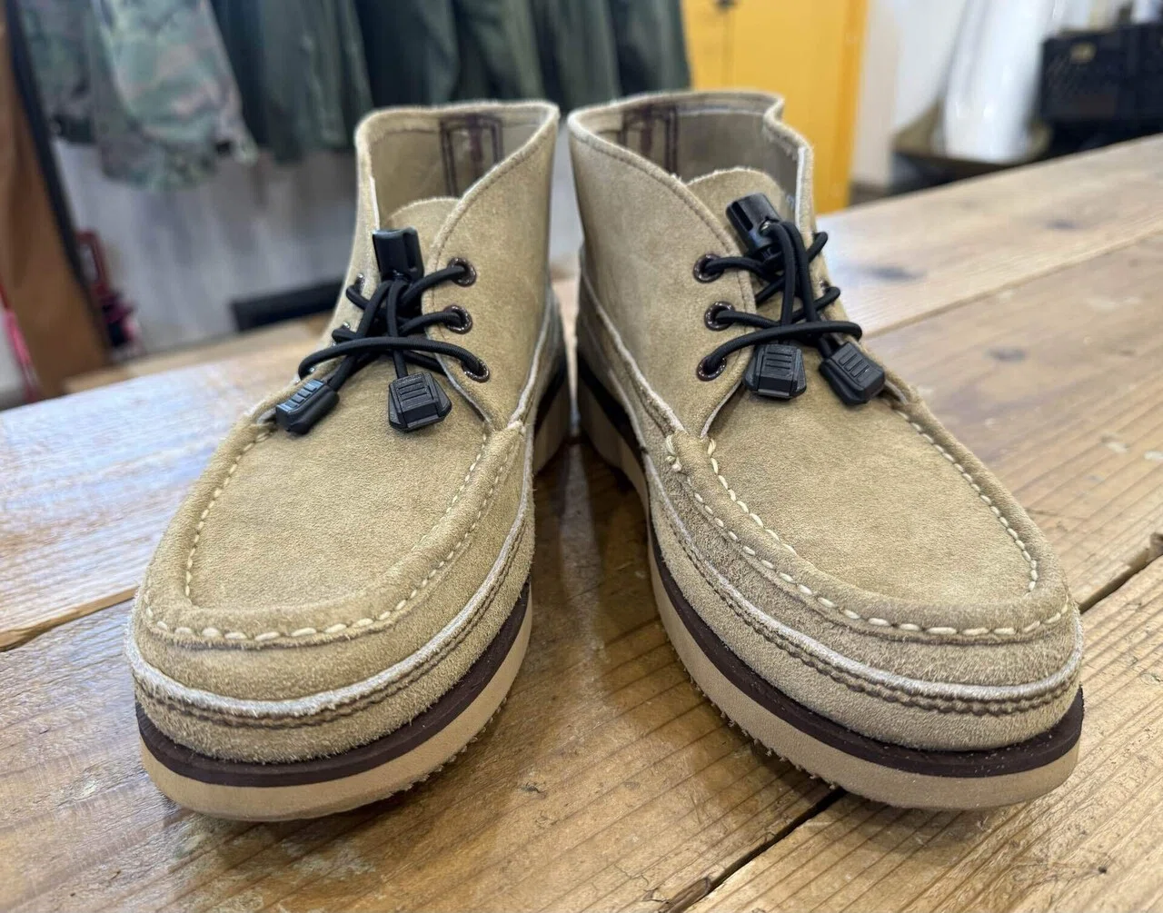 ラッセルモカシン チャッカブーツ　9E 美品 ラッセルモカシン チャッカ 9EE｜NAOSHIYA CUSTOM FACTORY
