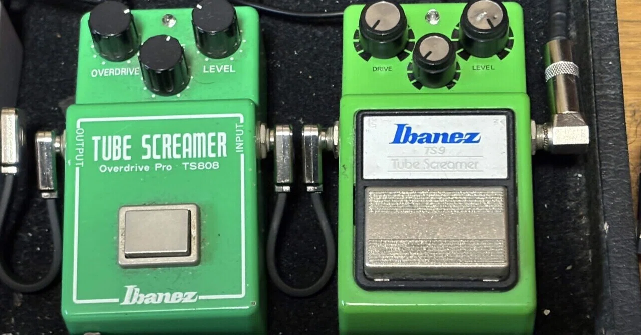 オーバードライブのはなし Ibanez TS9 & TS-808｜KUNI