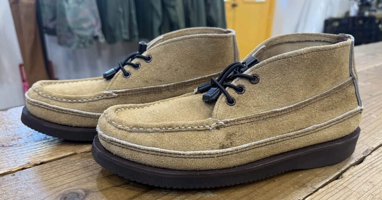 ラッセルモカシン チャッカ 8.5E｜NAOSHIYA CUSTOM FACTORY
