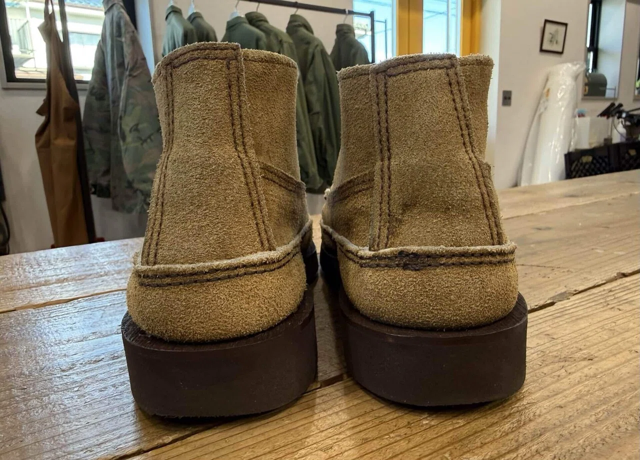 ラッセルモカシン チャッカ 8.5E｜NAOSHIYA CUSTOM FACTORY
