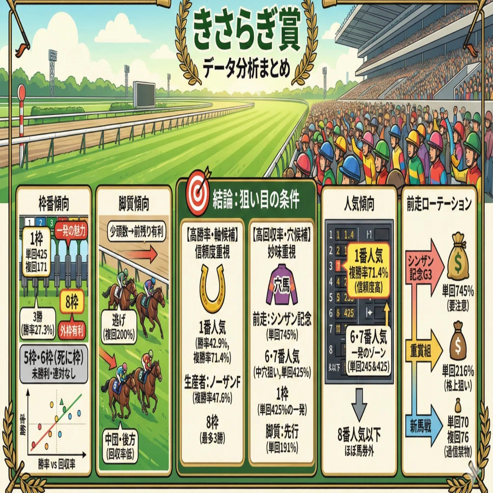 きさらぎ賞の傾向｜あら