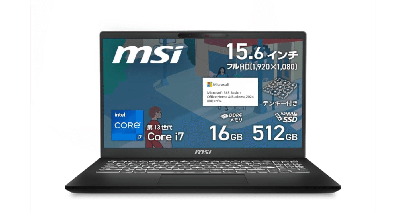 MSI Modern-15-H-C13M-9982JP — AI時代のビジネスノートPC完全ガイド