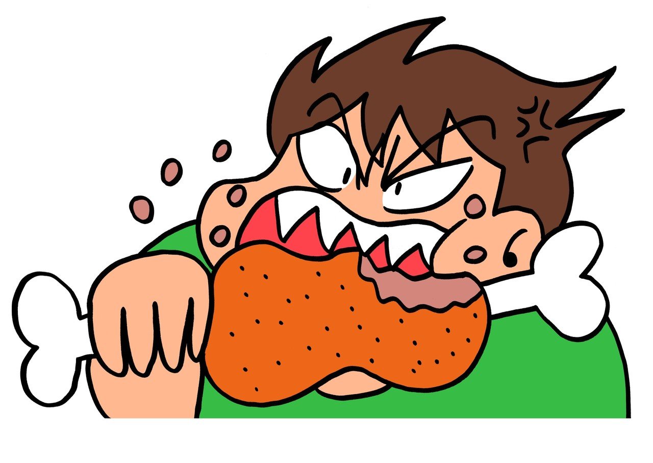 今日のイラスト29 怒り食い 矢本マヒロ Note 今日のイラスト29 怒り食い 矢本マヒロ Note
