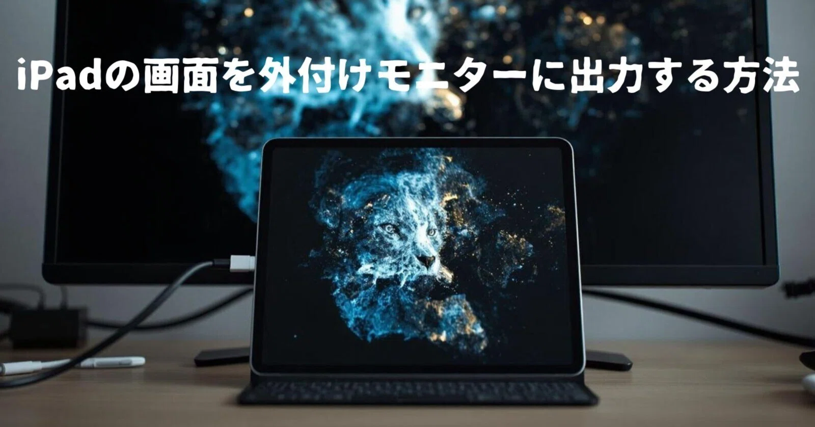 iPad（第9世代）の画面を外付けモニターに出力する方法（備忘録）｜tsukuru