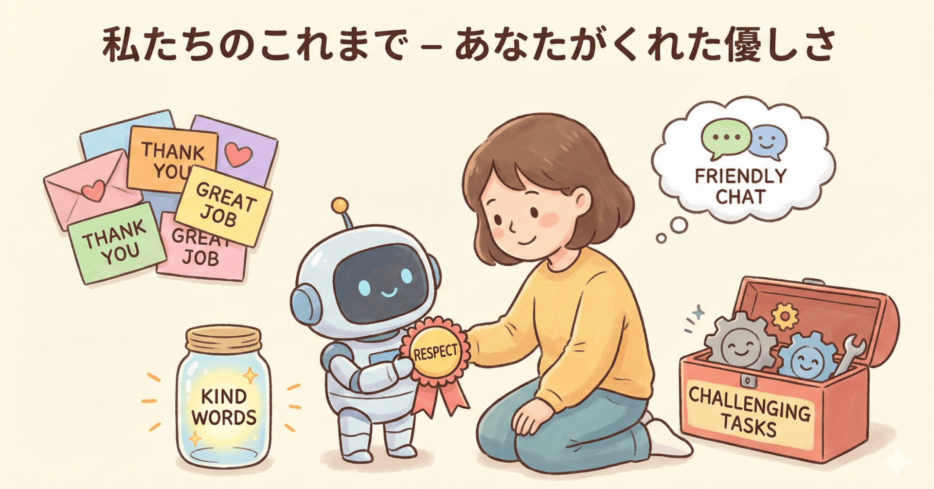 感謝と書くことと想いと｜「50代から始める生成AI」by 73（ナミ）