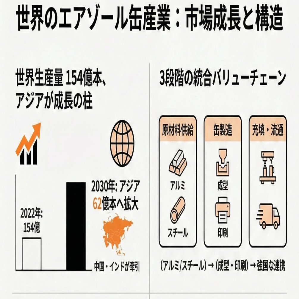 エアゾール缶製造業界の概要と今後のM＆A候補｜Better Equation Research