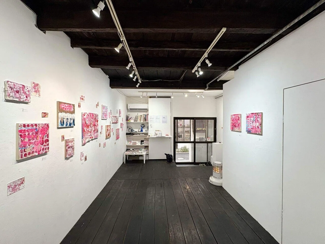 naka屋 個展『pink』『red』『girl』 1/30-2/3｜アトリエ三月 / 画家