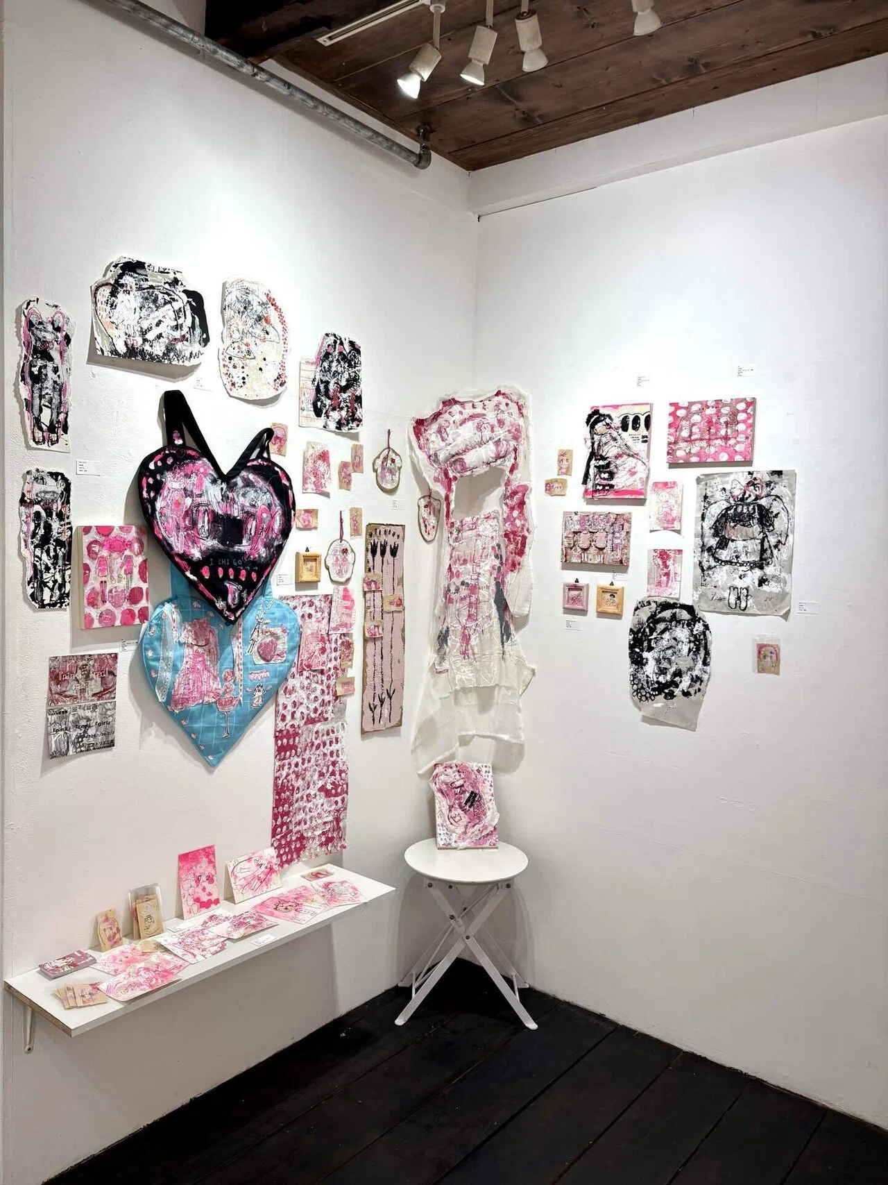 naka屋 個展『pink』『red』『girl』 1/30-2/3｜アトリエ三月 / 画家