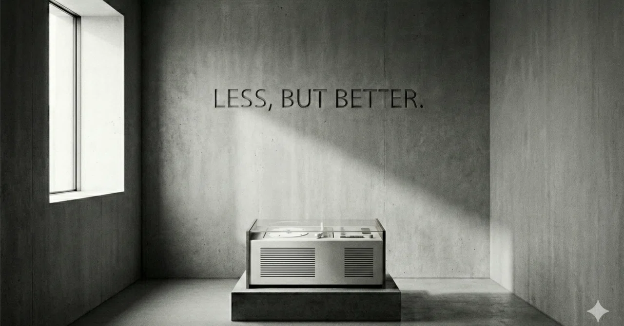 Less, but better.｜MeBump