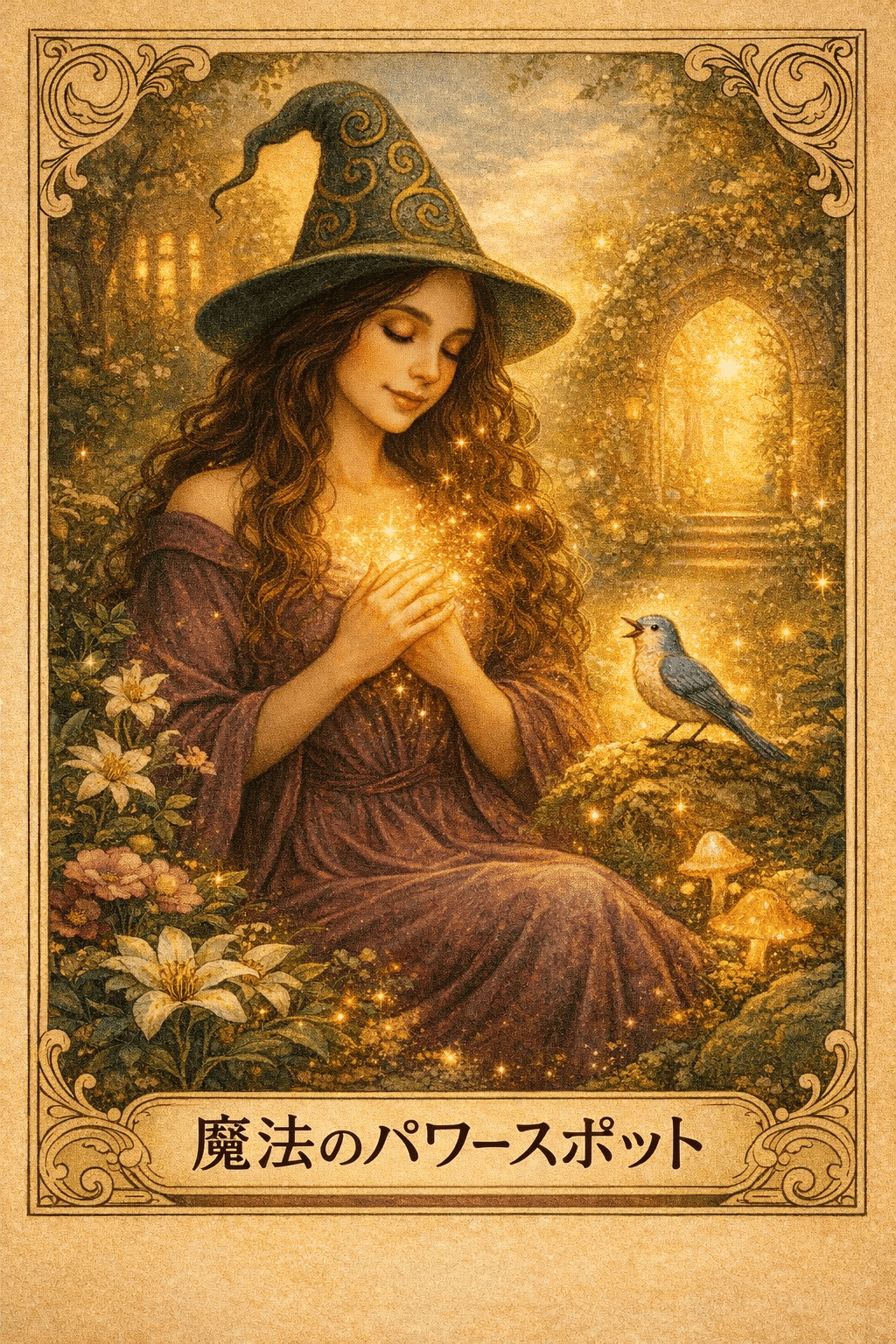 魔法のパワースポット 魔法の研究所]ホワイトマジック256「魔法のパワースポット🪄」｜魔法の