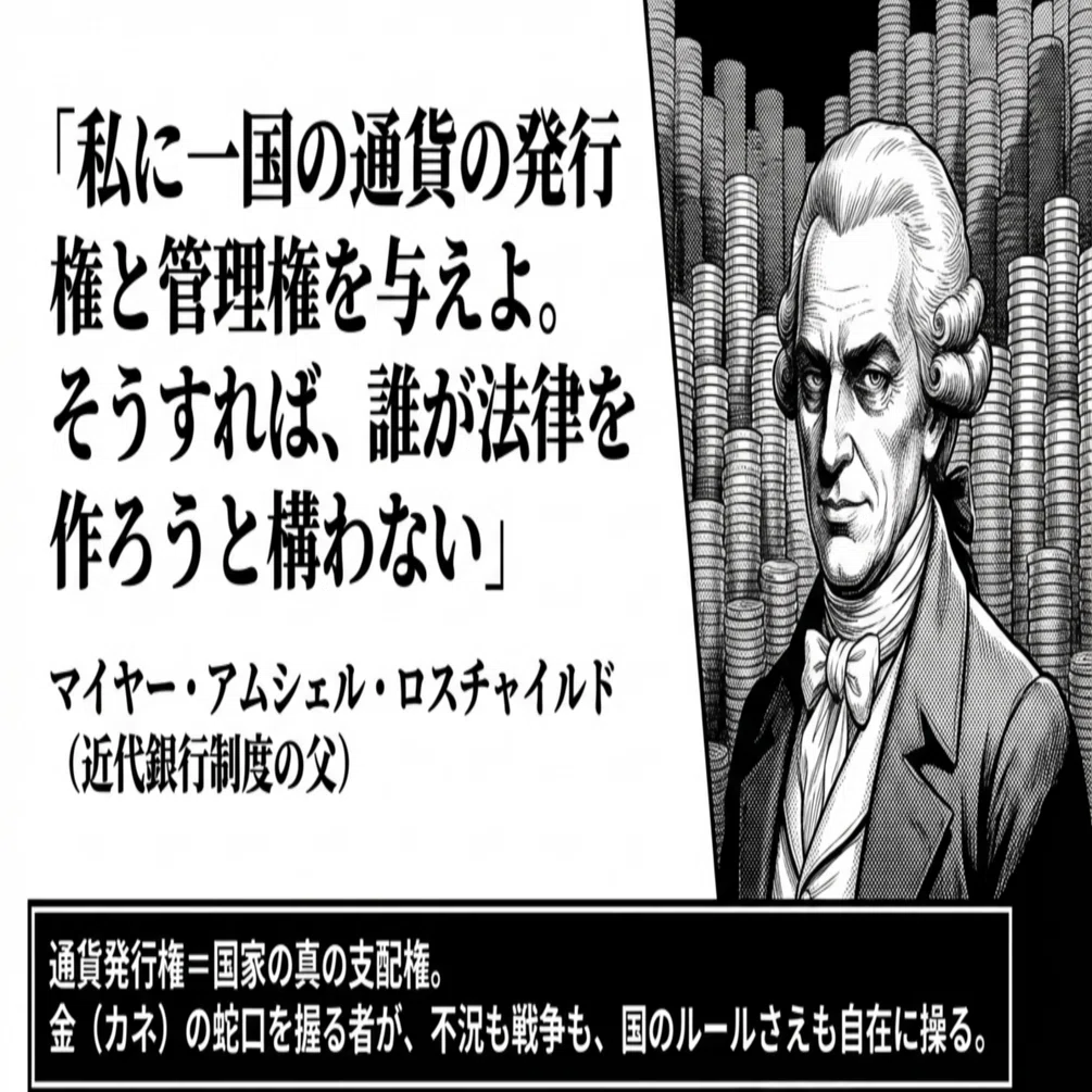 教科書が教えない「お金の正体」〜通貨発行権という禁断の果実〜｜もっぴ｜AI資産防衛と心身の調律～病んだ社会に「自分らしく」生きる戦術