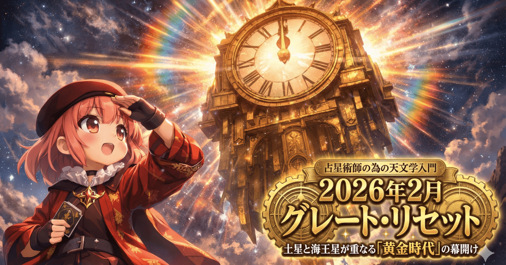 占星術師の為の天文学講座】2026年2月「グレート・リセット」の全貌