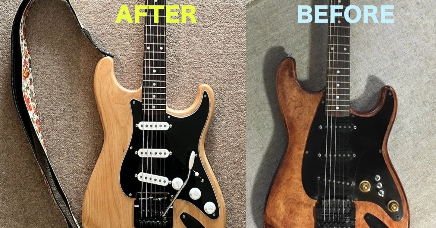 40年前の自作ギターをレストアした話①｜高野寛のnote