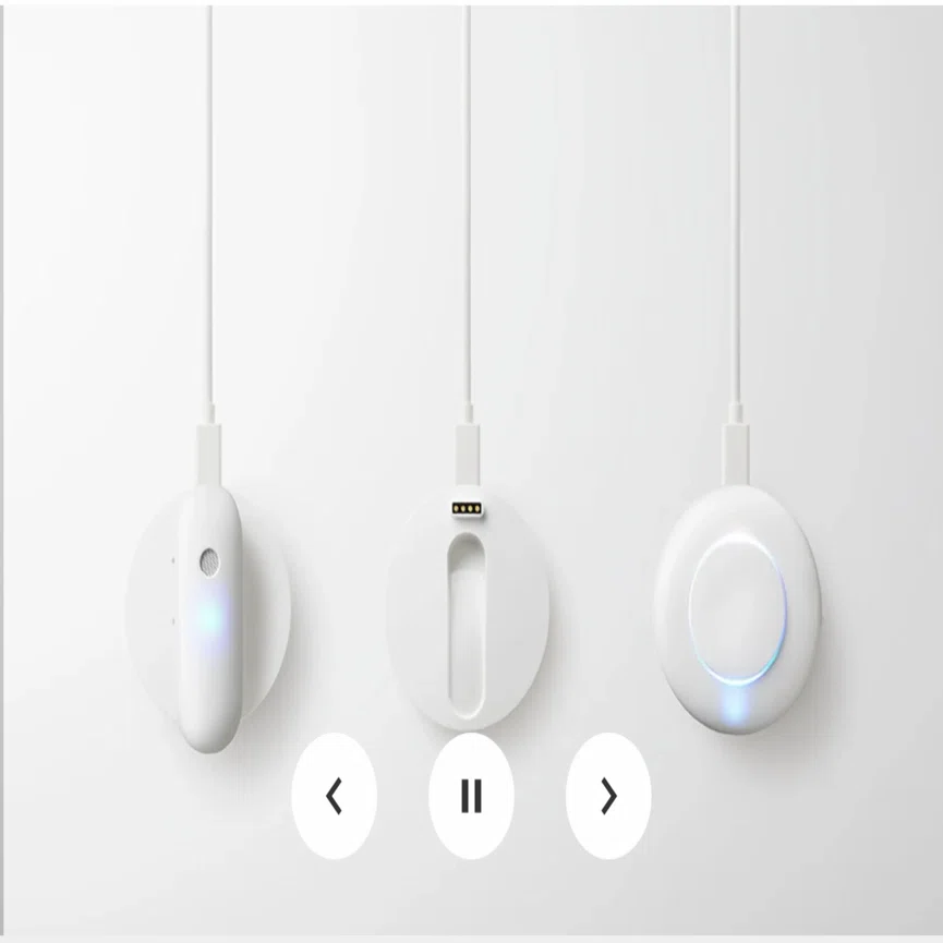 Ontenna（オンテナ）　本体　補聴器　集音器　聴覚障害 難聴者やろう者であっても、『Ontenna(オンテナ）』を使うと、光や振動