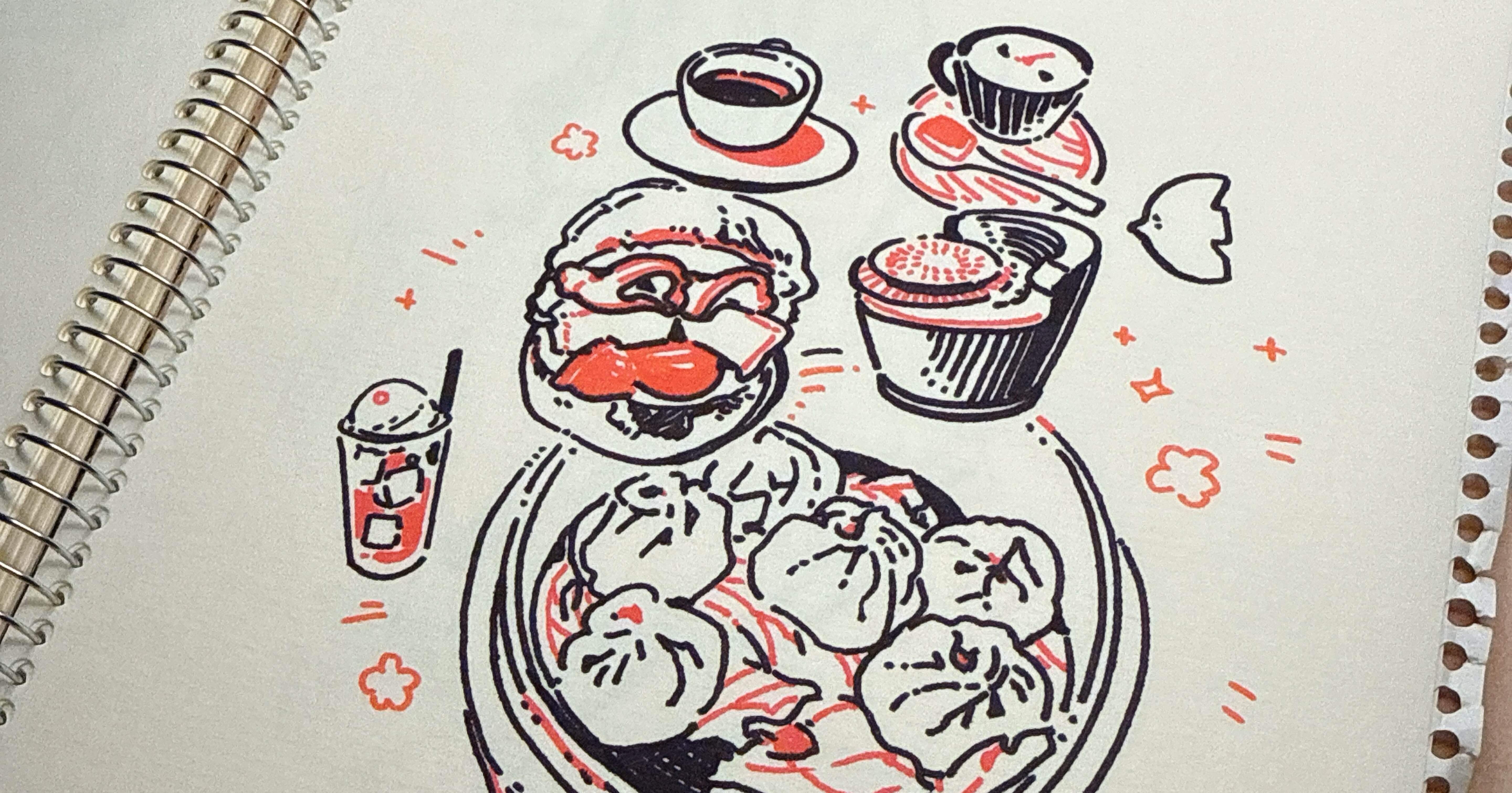 DAY2460:美味しい日々のスケッチ/“Sketches of delicious everyday