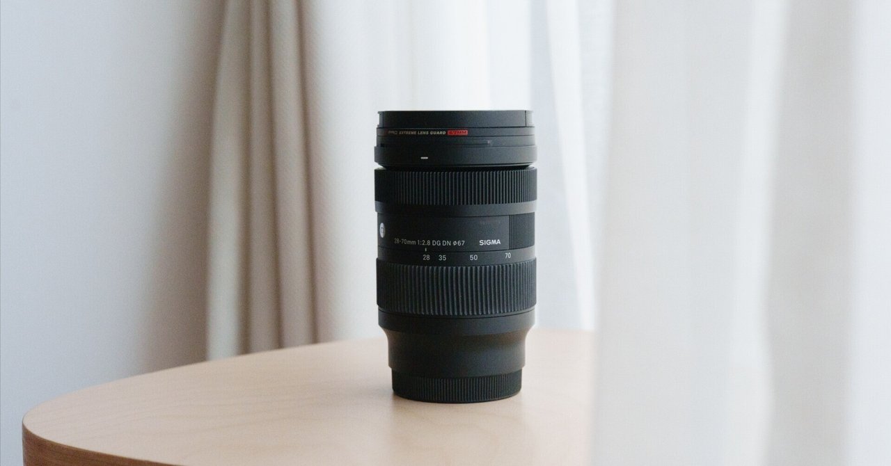 私にとっての「標準」｜SIGMA 28−70mm F2.8｜イノウエノリユキ