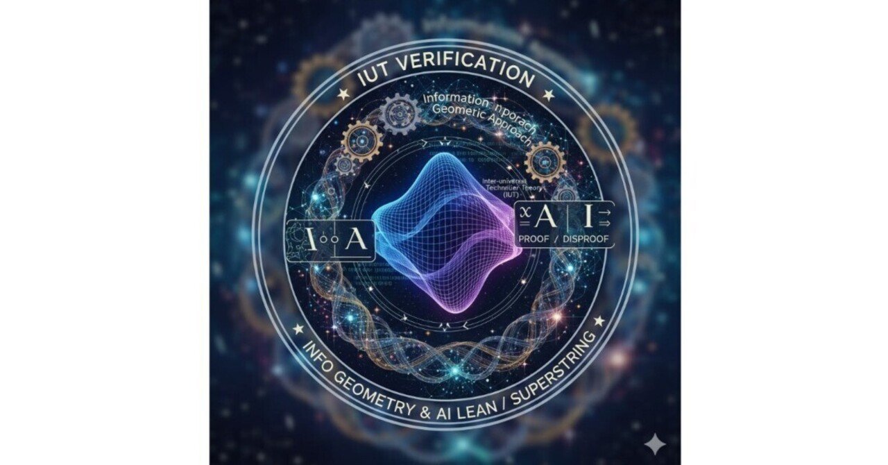 宇宙際タイヒミュラー理論(IUT)の検証に関する情報幾何学的アプローチ