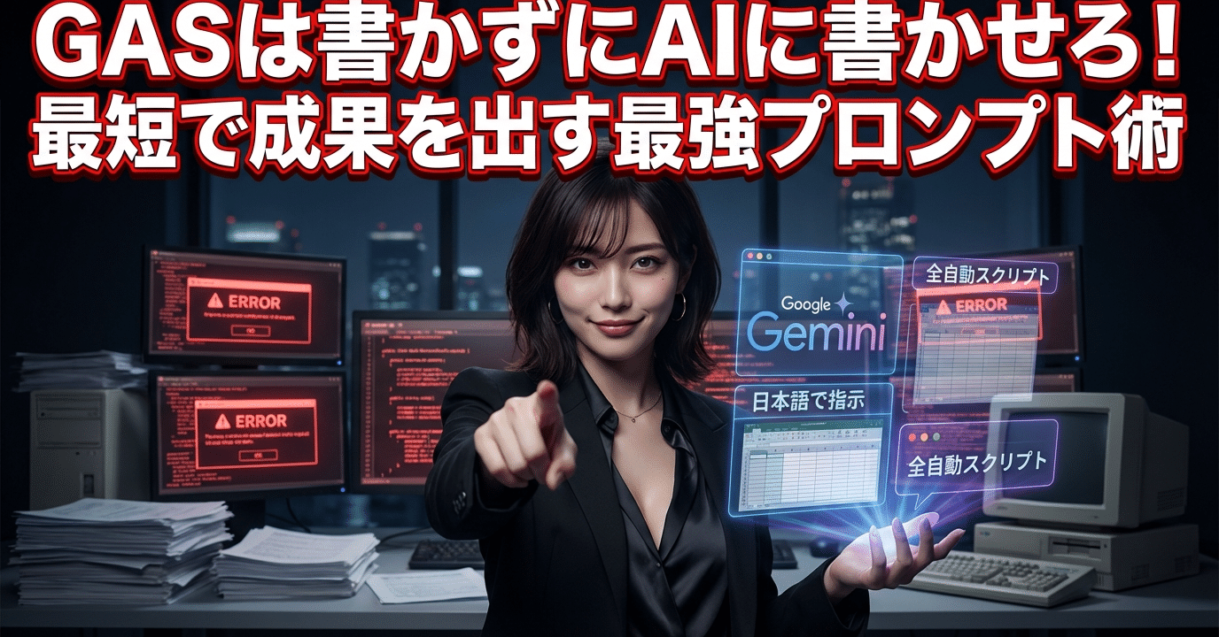 GASは書かずにAIに書かせろ！最短で成果を出す最強プロンプト術｜Kei