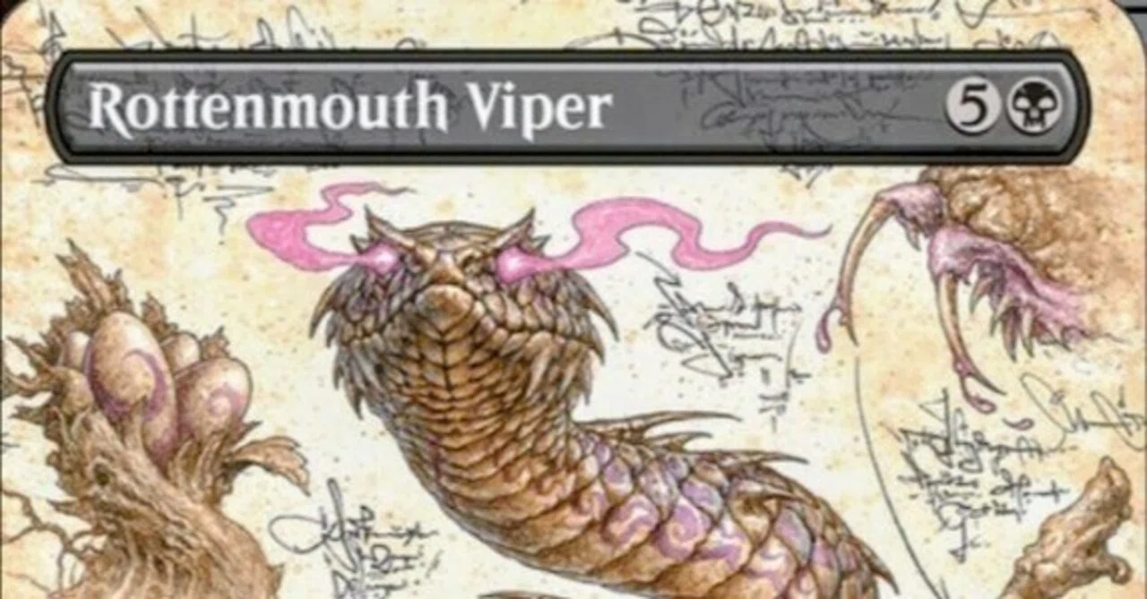EDH】信仰を捨てて手にした56点火力。《腐敗口のバイパー》と《無尽蔵