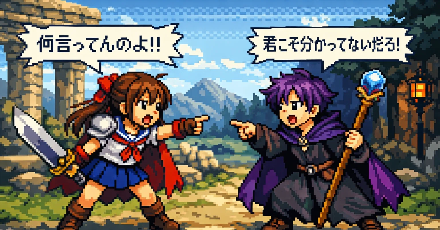 JK勇者と隠居魔王VS隣の小副川】の仁義なき戦い｜フォルテ