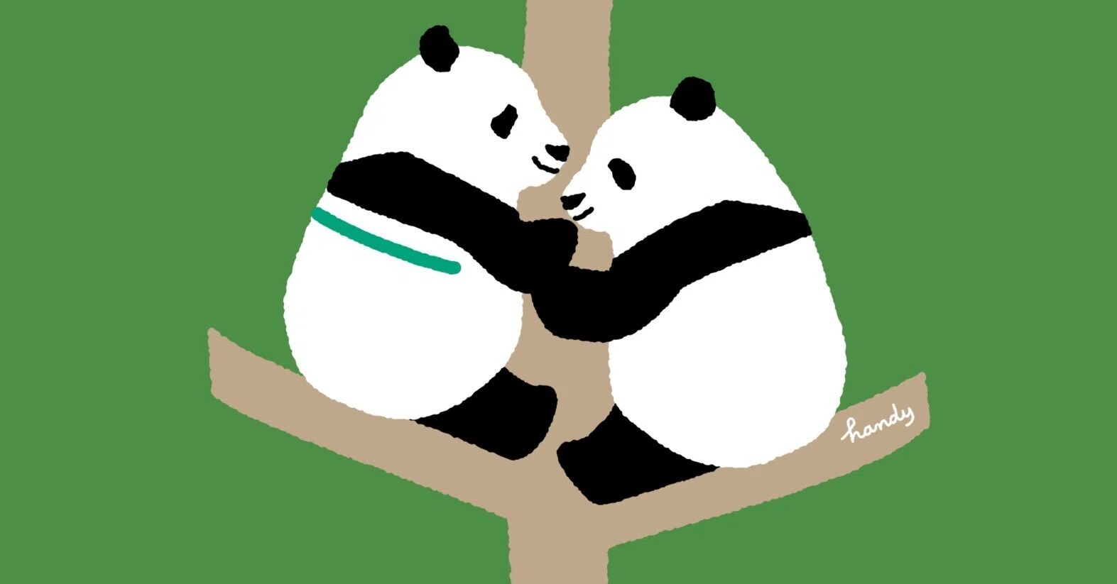 パンダとわたし｜handy