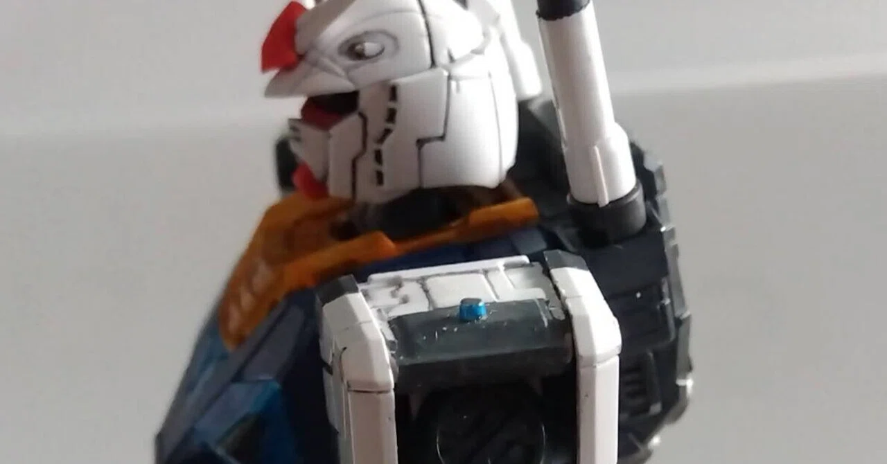 1/144 大阪万博ガンダム（バンダイS）#8～ラストスパート｜はりす筆