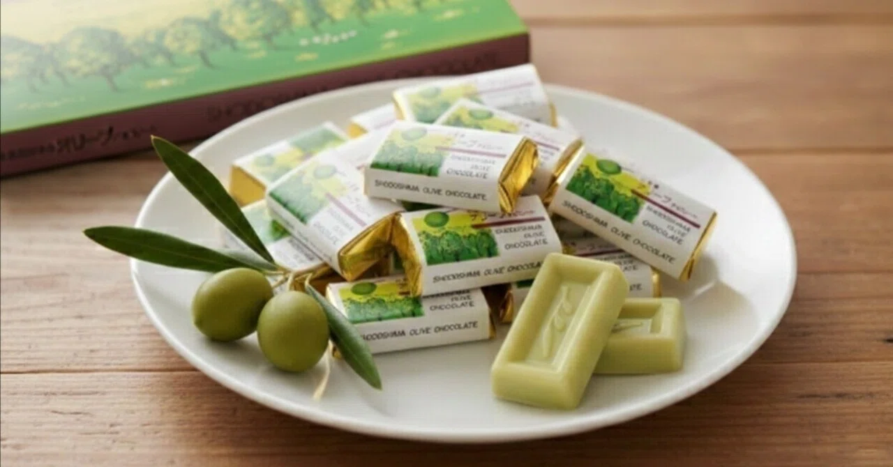 What does olive chocolate taste like?｜小豆島の真弓｜暮らし