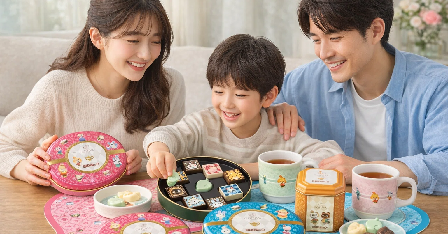 GODIVA×どうぶつの森バレンタイン 2026のコラボ｜予約はどこで買える