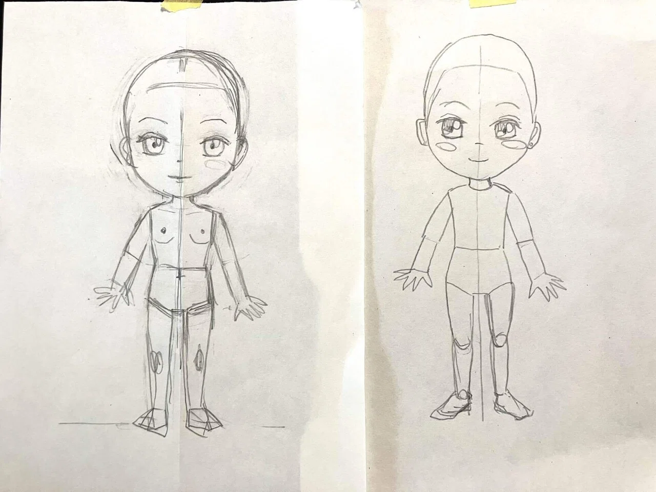 ペーパードール作りたい｜チャレンジ創作家こやけ