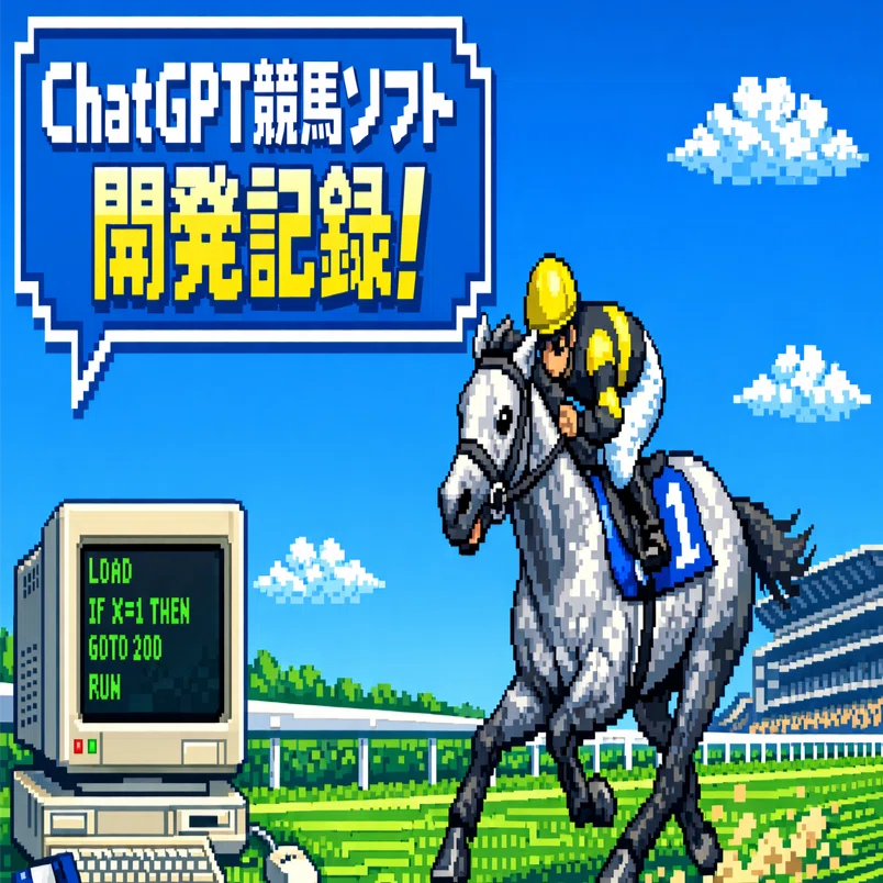 JRA-VAN競馬ソフト開発、RACEだけで足りるのか？データ取得で
