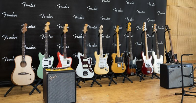 【和歌山高校】総合音楽部軽音楽班にＦＥＮＤＥＲ社より素晴らしい贈り物が届きました！