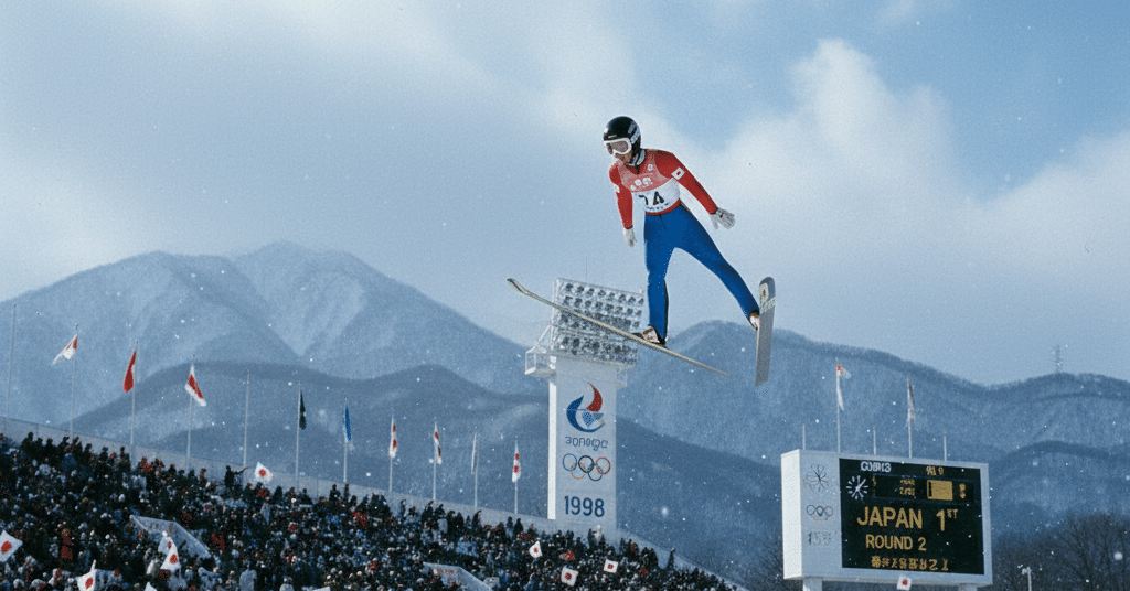 長野オリンピックのジャンプ団体戦｜びわ湖の吟遊詩人