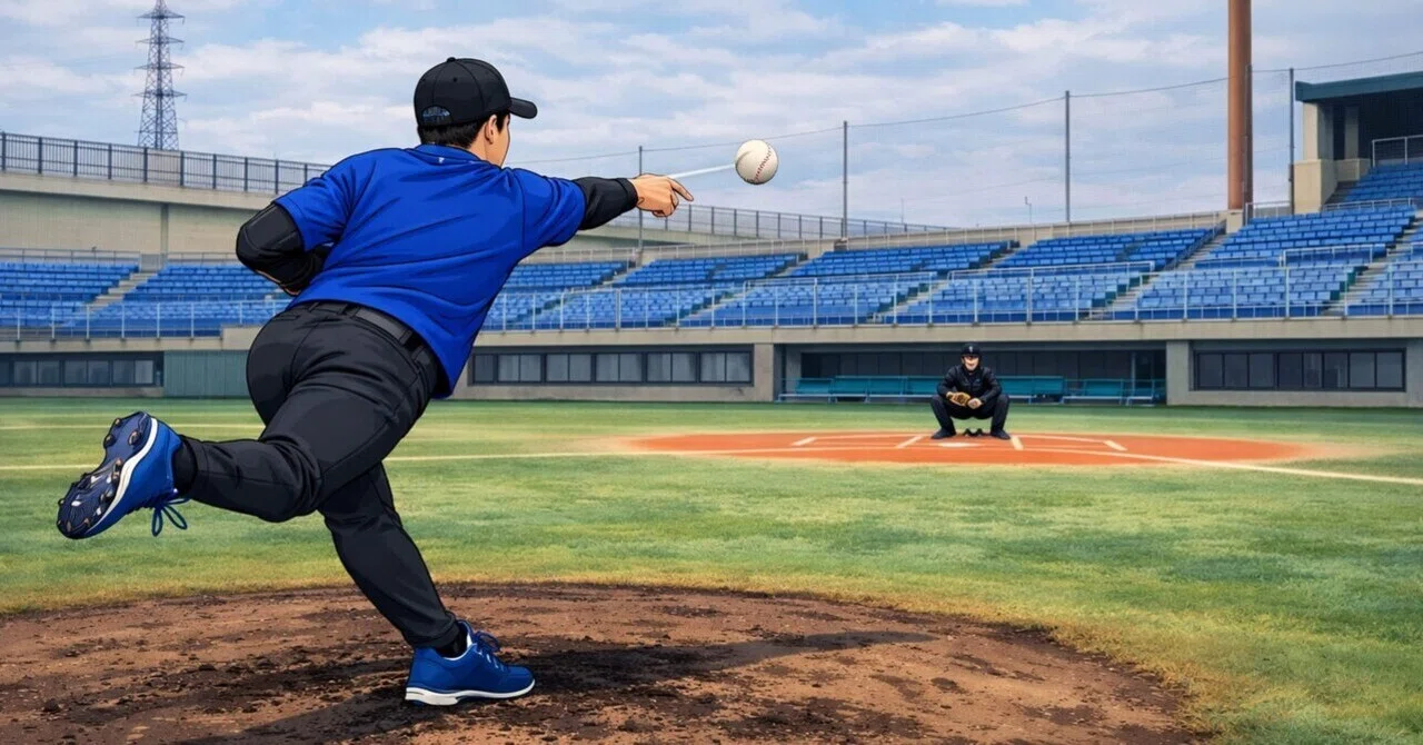 山本由伸投手の投球動作を目の前で見学した感想｜タカサカモト｜Taka