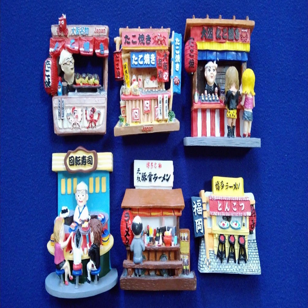 楽しい屋台マグネット・パート2｜新横浜